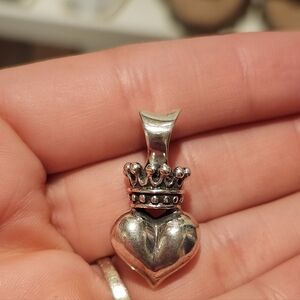 King Baby Studio 3D Crowned Heart Pendant